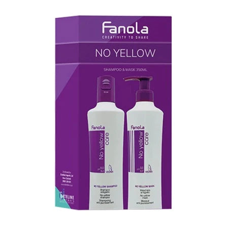 Fanola No Yellow Shampoo and Mask Duo