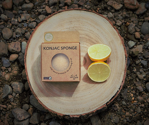 Nudi Point - Konjac Facial Sponge - Citrus